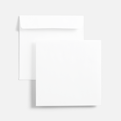 🎄 Flanker & Plan Tree Scene Square Christmas Card 2024 🎅