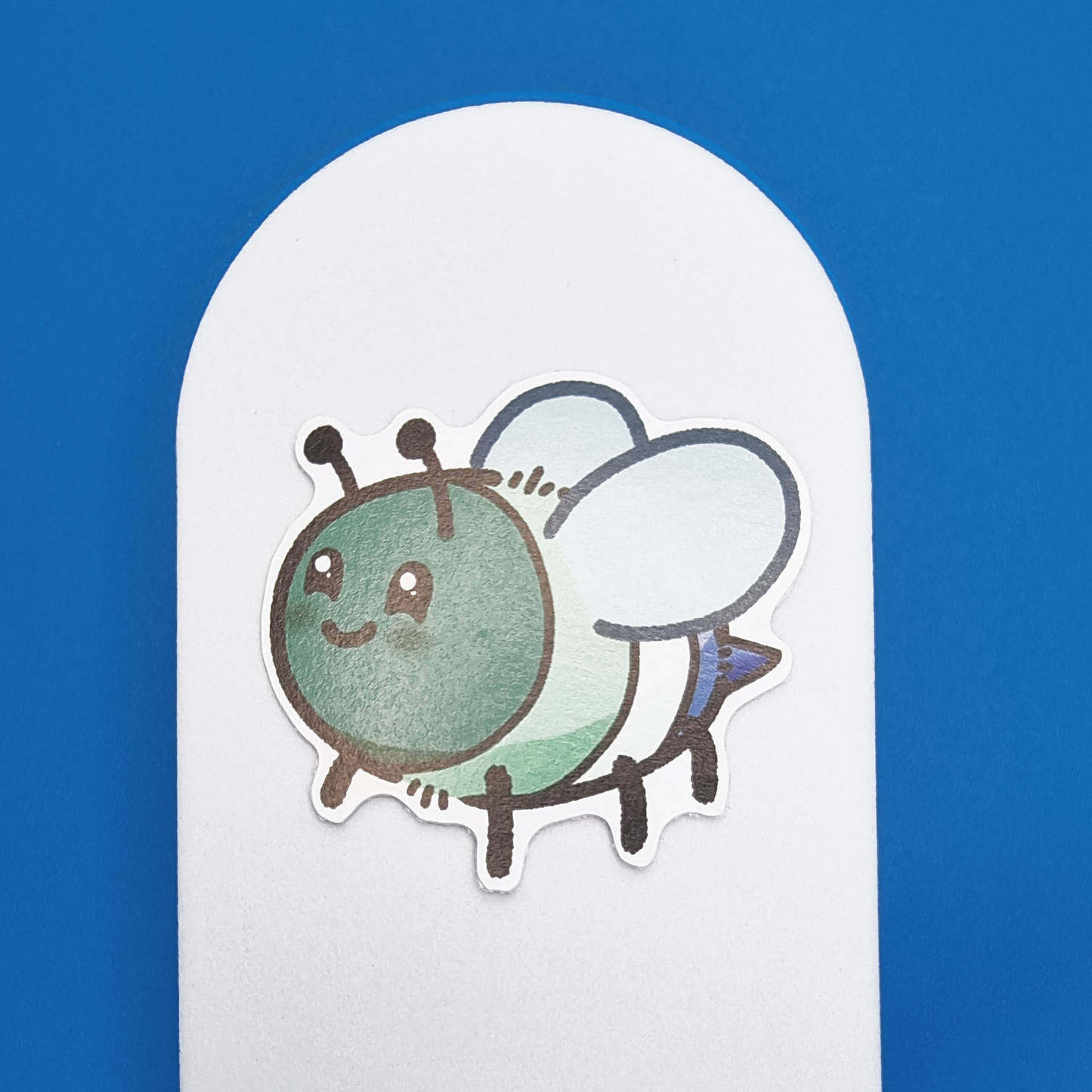 Small, Gay Pride, Happy Bee Proud, Sticker
