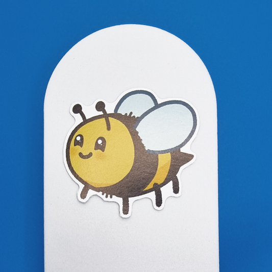 Small, Standard, Happy Bee Proud, Sticker