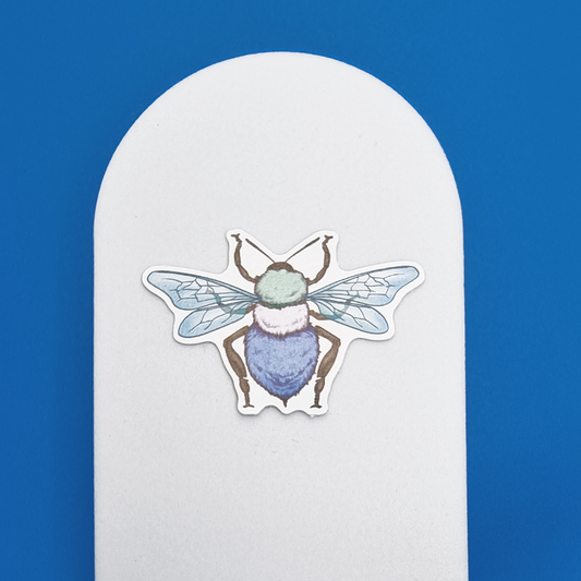 Small, Gay Pride, Realistic Bee Proud, Sticker